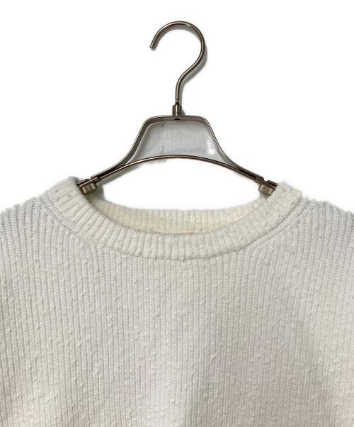 IENA（イエナ）IENA (イエナ) ショート丈ネッププルオーバーニット ホワイト サイズ:Free 未使用品の古着・服飾アイテム