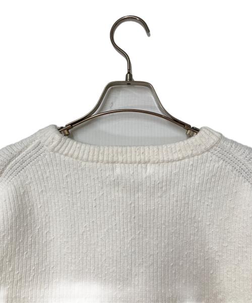 IENA（イエナ）IENA (イエナ) ショート丈ネッププルオーバーニット ホワイト サイズ:Free 未使用品の古着・服飾アイテム