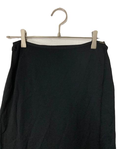 CHANEL（シャネル）CHANEL (シャネル) ラップスカート ブラック サイズ:38の古着・服飾アイテム