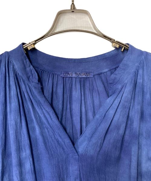 LOVE TANJANE（ラブタンジェイン）LOVE TANJANE (ラブタンジェイン) コットンワンピース ブルー サイズ:Freeの古着・服飾アイテム