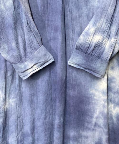 LOVE TANJANE（ラブタンジェイン）LOVE TANJANE (ラブタンジェイン) コットンワンピース ブルー サイズ:Freeの古着・服飾アイテム