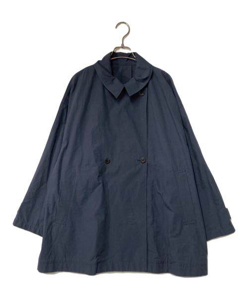 SLOBE IENA（スローブ イエナ）SLOBE IENA (スローブ イエナ) コットンニュアンストレンチコート ネイビー サイズ:36の古着・服飾アイテム