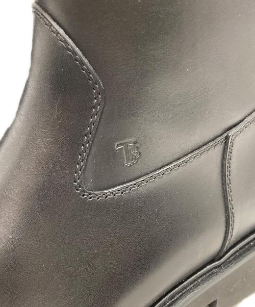 TOD'S（トッズ）TOD'S (トッズ) レザーブーツ ブラック サイズ:8 未使用品の古着・服飾アイテム