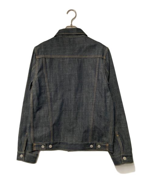 HIDE AND SEEK（ハイドアンドシーク）HIDE AND SEEK (ハイドアンドシーク) 3rd Type リジッドデニムジャケット インディゴ サイズ:Mの古着・服飾アイテム