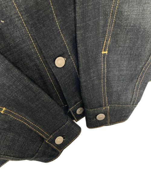 HIDE AND SEEK（ハイドアンドシーク）HIDE AND SEEK (ハイドアンドシーク) 3rd Type リジッドデニムジャケット インディゴ サイズ:Mの古着・服飾アイテム