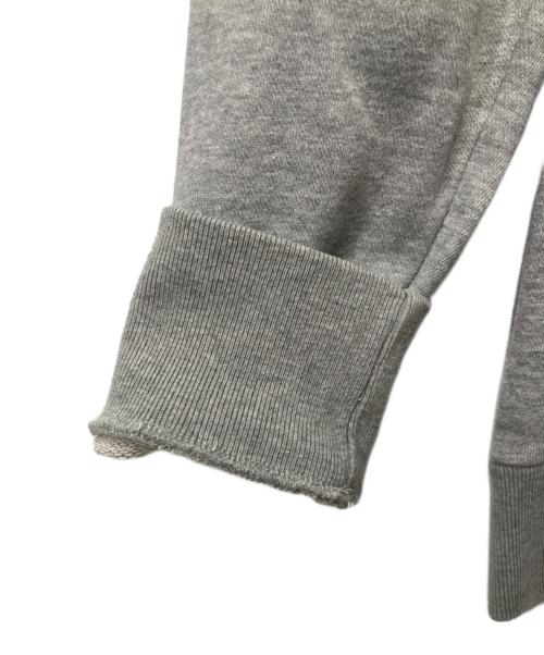 maison kitsune（メゾンキツネ）MAISON KITSUNE (メゾンキツネ) プリントスウェット グレー サイズ:Ｍの古着・服飾アイテム