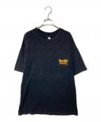 Murinaムリナ）の古着「ヴィンテージプリントTシャツ」｜ブラック