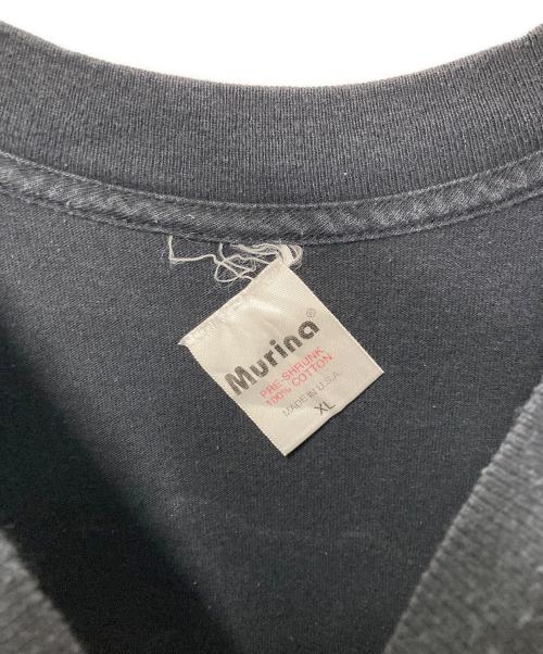 Murina（ムリナ）Murina (ムリナ) ヴィンテージプリントTシャツ ブラック サイズ:XLの古着・服飾アイテム