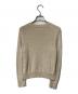 beautiful people (ビューティフルピープル) c/w uneveness yarn side zip pullover ベージュ サイズ:140：6000円