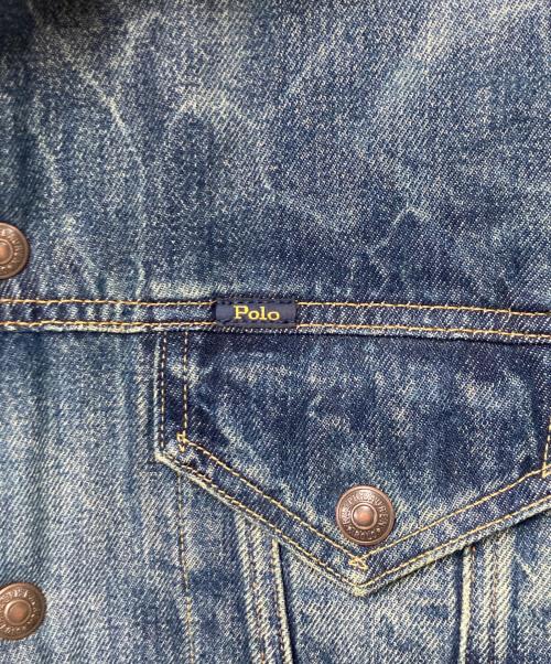 POLO RALPH LAUREN（ポロ・ラルフローレン）POLO RALPH LAUREN (ポロ・ラルフローレン) ランチジャケット インディゴ サイズ:Ｍの古着・服飾アイテム