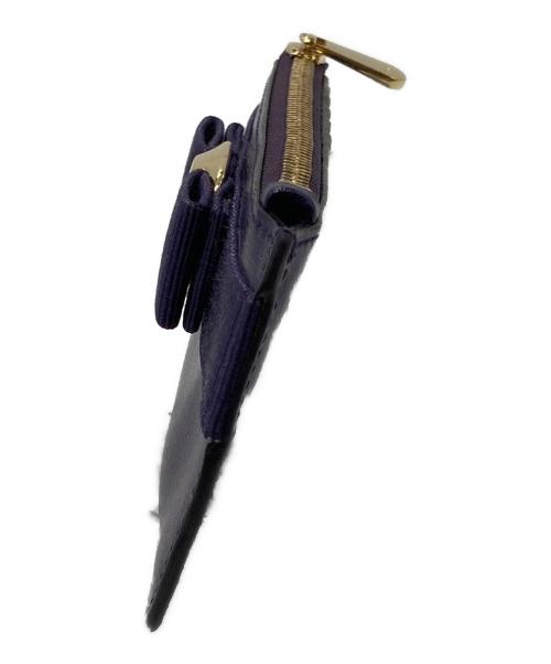 Salvatore Ferragamo（サルヴァトーレ フェラガモ）Salvatore Ferragamo (サルヴァトーレ フェラガモ) ヴァラリボン フラグメントケース パープルの古着・服飾アイテム