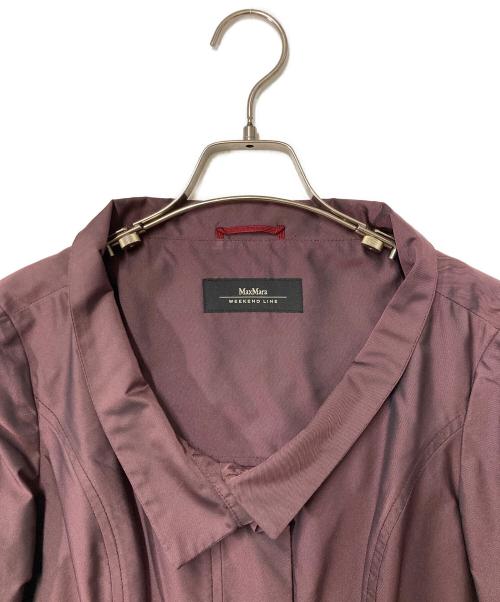 WEEKEND Max Mara（ウィークエンド マックスマーラ）WEEKEND Max Mara (ウィークエンド マックスマーラ) ジャケット パープル サイズ:40の古着・服飾アイテム