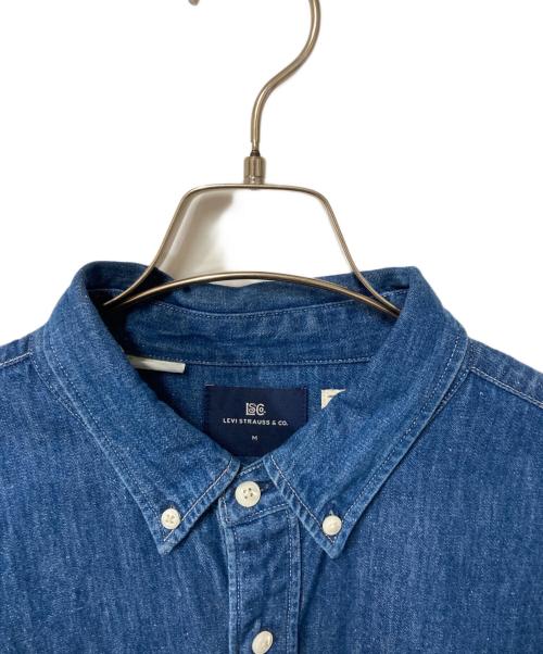 LEVI'S（リーバイス）LEVI'S (リーバイス) BLUETAB™ ボタンダウンシャツ インディゴ サイズ:Mの古着・服飾アイテム