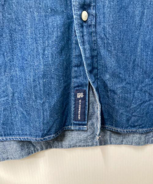 LEVI'S（リーバイス）LEVI'S (リーバイス) BLUETAB™ ボタンダウンシャツ インディゴ サイズ:Mの古着・服飾アイテム