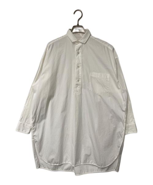 ticca（ティッカ）ticca (ティッカ) Spick and Span (スピック＆スパン) スクエアビッグシャツ ホワイト サイズ:Freeの古着・服飾アイテム