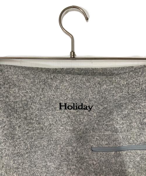 holiday（ホリデー）holiday (ホリデー) THERMAL PRO FLEECE MINI SKIRT グレー サイズ:ONEの古着・服飾アイテム