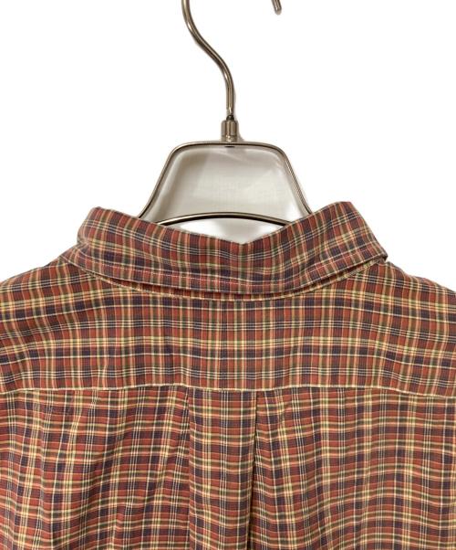 RALPH LAUREN（ラルフローレン）RALPH LAUREN (ラルフローレン) チェックBDシャツ ブラウン サイズ:XLの古着・服飾アイテム