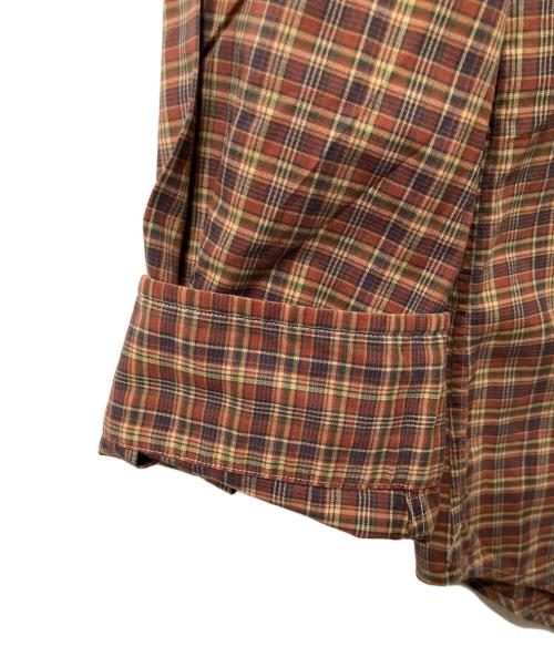 RALPH LAUREN（ラルフローレン）RALPH LAUREN (ラルフローレン) チェックBDシャツ ブラウン サイズ:XLの古着・服飾アイテム