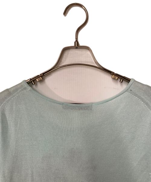 LEONARD（レオナール）LEONARD (レオナール) 刺繍ニット ブルー サイズ:XLの古着・服飾アイテム