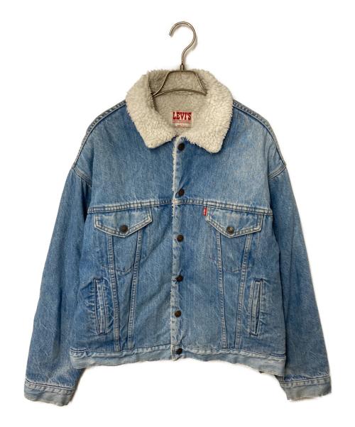 LEVI'S（リーバイス）LEVI'S (リーバイス) 裏ボアデニムジャケット インディゴ サイズ:Lの古着・服飾アイテム