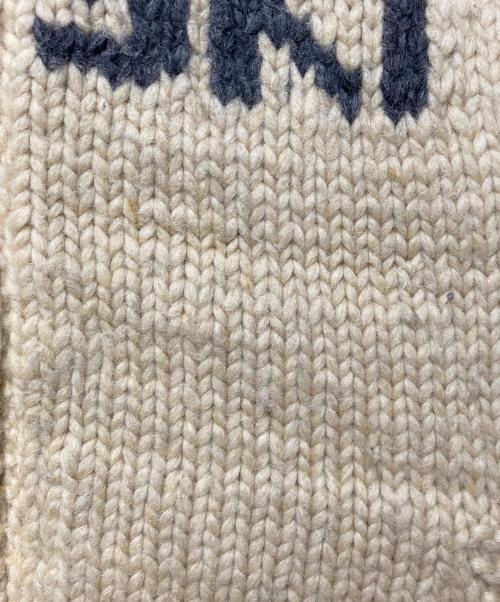 CANADIAN SWEATER（カナディアンセーター）CANADIAN SWEATER (カナディアンセーター) カウチンニットカーディガン ベージュ サイズ:不明　実寸参照の古着・服飾アイテム