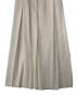 中古・古着 AURALEE (オーラリー) PANAMA STRIPE PLEATED SKIRT ベージュ：10000円