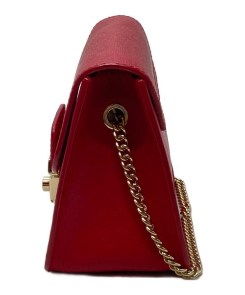 FURLA（フルラ）FURLA (フルラ) メトロポリス ショルダーバッグ レッドの古着・服飾アイテム