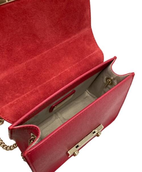 FURLA（フルラ）FURLA (フルラ) メトロポリス ショルダーバッグ レッドの古着・服飾アイテム