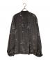 MASU (エムエーエスユー) ZIP-UP GALAXY SILK SHIRT ブラック サイズ:48：18000円