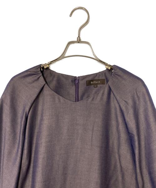 ReFLEcT（リフレクト）Reflect (リフレクト) ブルーダンガリーワンピース ネイビー サイズ:11の古着・服飾アイテム