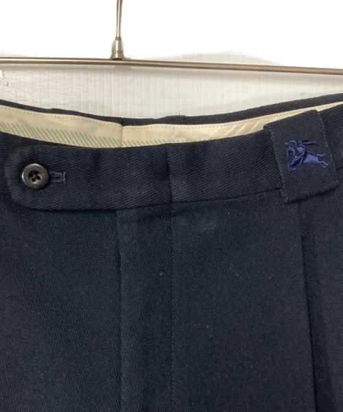 BURBERRY LONDON（バーバリーロンドン）BURBERRY LONDON (バーバリーロンドン) センタープレスパンツ ネイビー サイズ:88の古着・服飾アイテム