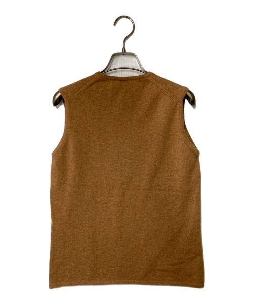 HERMES（エルメス）HERMES (エルメス) カシミヤアンサンブルカーディガン ベージュ サイズ:40の古着・服飾アイテム