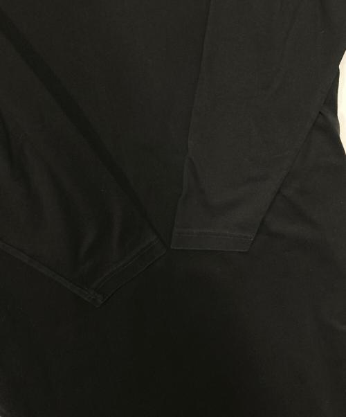 LACOSTE（ラコステ）LACOSTE (ラコステ) BEAMS BOY (ビームスボーイ) 別注ボートネックドレスワンピース ブラック サイズ:36の古着・服飾アイテム