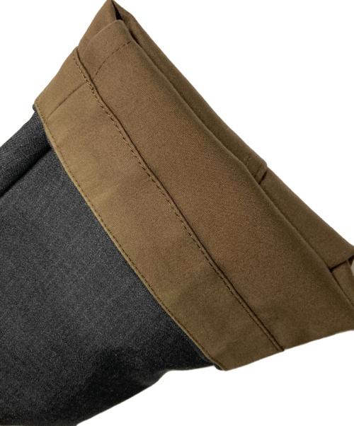 JOSEPH（ジョゼフ）JOSEPH (ジョゼフ) フーデッドコート グレー×ブラウン サイズ:46の古着・服飾アイテム