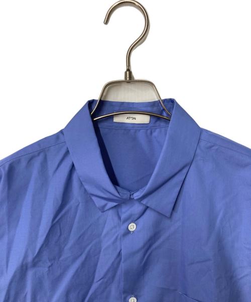 ATON（エイトン）ATON (エイトン) SUVIN BROAD STANDARD SHIRT ブルー サイズ:4 未使用品の古着・服飾アイテム