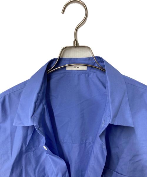 ATON（エイトン）ATON (エイトン) SUVIN BROAD STANDARD SHIRT ブルー サイズ:4 未使用品の古着・服飾アイテム