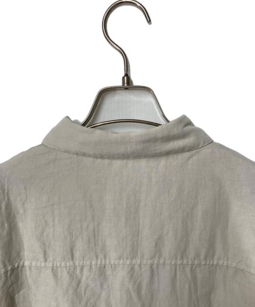 ATON（エイトン）ATON (エイトン) COTTON LINEN VOILE SHIRT ベージュ サイズ:4 未使用品の古着・服飾アイテム