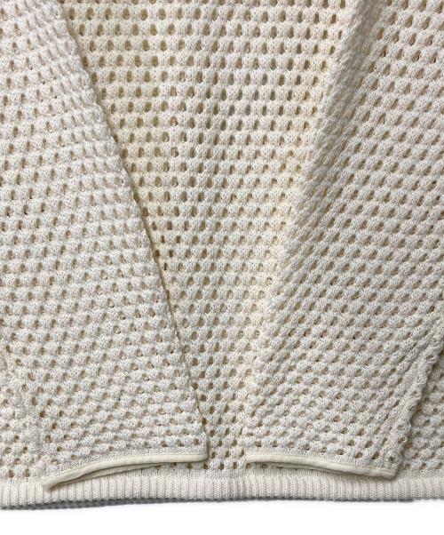 Spick and Span（スピック＆スパン）Spick and Span (スピック＆スパン) メッシュプルオーバー ホワイト サイズ:Free 未使用品の古着・服飾アイテム