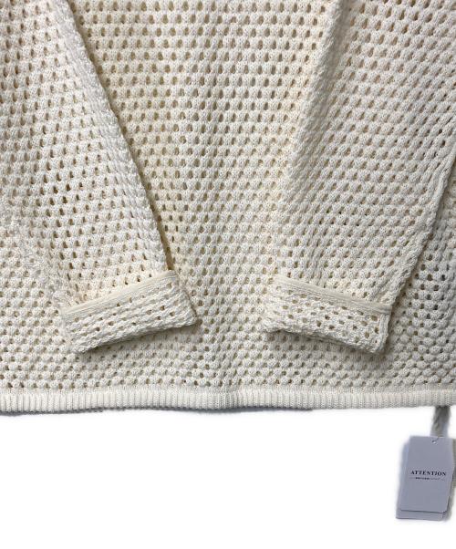 Spick and Span（スピック＆スパン）Spick and Span (スピック＆スパン) メッシュプルオーバー ホワイト サイズ:Free 未使用品の古着・服飾アイテム