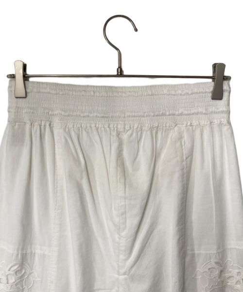 anuke（アンヌーク）anuke (アンヌーク) Cutwork Lace Pants ホワイト サイズ:38の古着・服飾アイテム