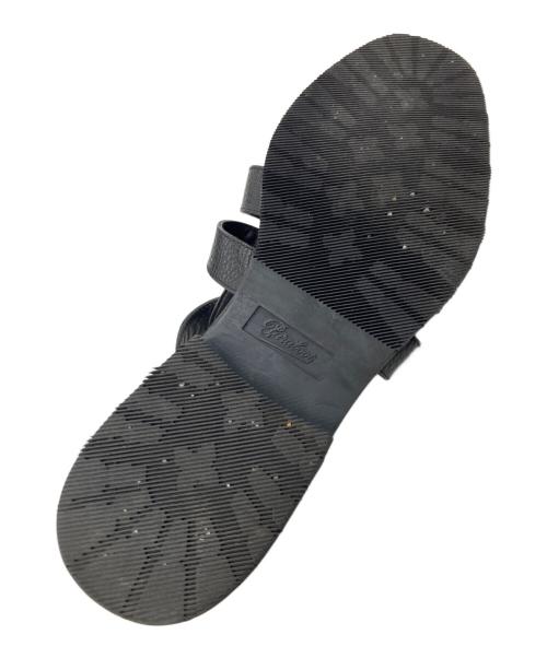 PARABOOT（パラブーツ）PARABOOT (パラブーツ) TOMORROW LAND (トゥモローランド) 別注 FERRET グレインレザー グルカサンダル ブラック サイズ:8の古着・服飾アイテム