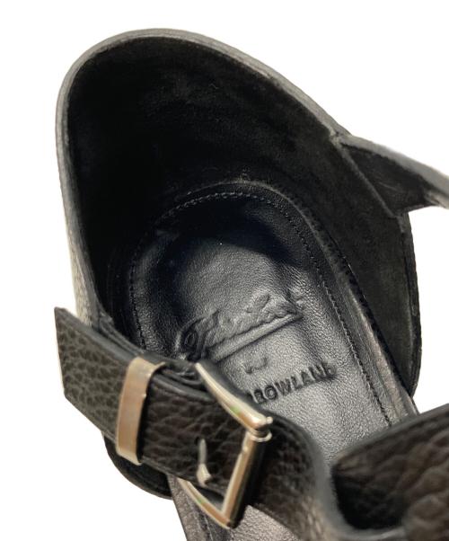 PARABOOT（パラブーツ）PARABOOT (パラブーツ) TOMORROW LAND (トゥモローランド) 別注 FERRET グレインレザー グルカサンダル ブラック サイズ:8の古着・服飾アイテム