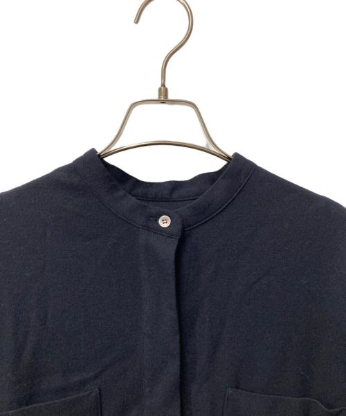 SACRA（サクラ）SACRA (サクラ) ウールシャツワンピース ブラック サイズ:38の古着・服飾アイテム