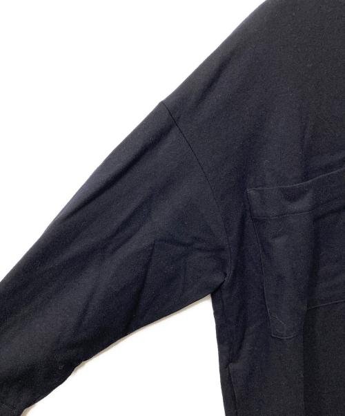 SACRA（サクラ）SACRA (サクラ) ウールシャツワンピース ブラック サイズ:38の古着・服飾アイテム