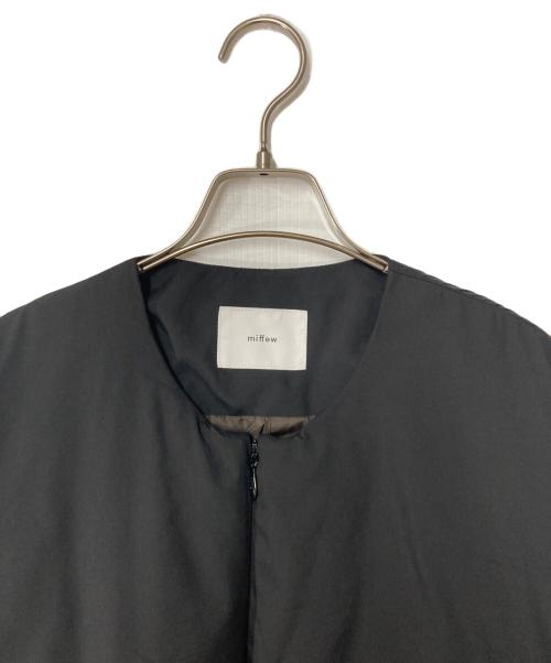 miffew（ミフュー）miffew (ミフュー) OVER DOWN JACKET ブラック サイズ:2の古着・服飾アイテム