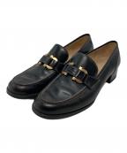 Salvatore Ferragamoサルヴァトーレ フェラガモ）の古着「ガンチーニローファー」｜ブラック
