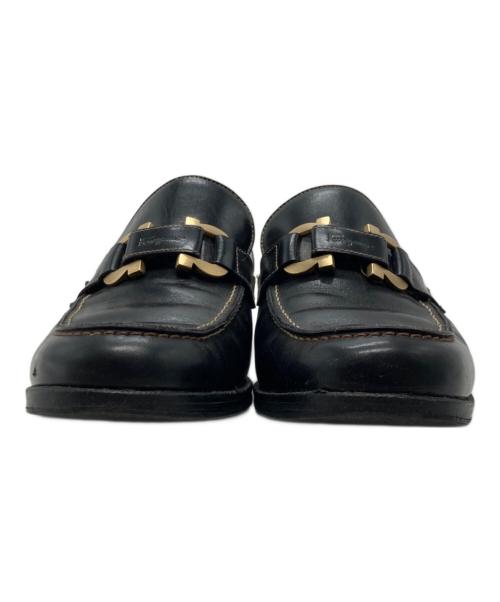 Salvatore Ferragamo（サルヴァトーレ フェラガモ）Salvatore Ferragamo (サルヴァトーレ フェラガモ) ガンチーニローファー ブラック サイズ:36の古着・服飾アイテム