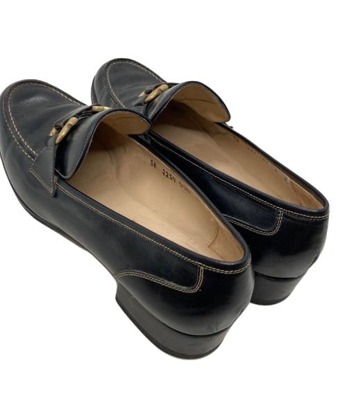 Salvatore Ferragamo（サルヴァトーレ フェラガモ）Salvatore Ferragamo (サルヴァトーレ フェラガモ) ガンチーニローファー ブラック サイズ:36の古着・服飾アイテム