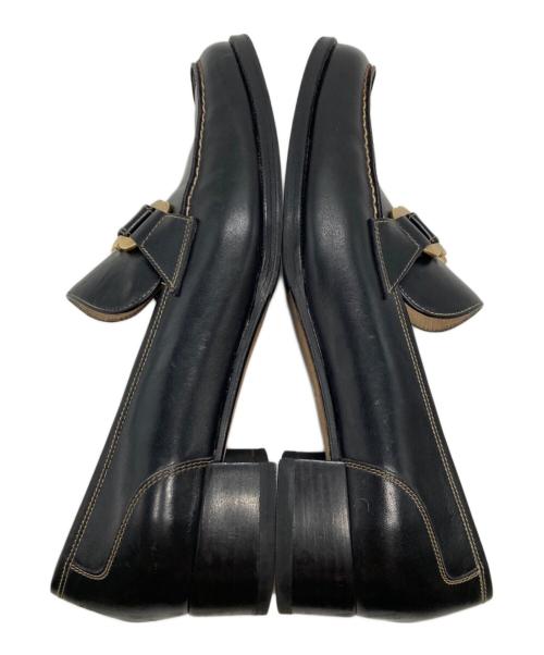 Salvatore Ferragamo（サルヴァトーレ フェラガモ）Salvatore Ferragamo (サルヴァトーレ フェラガモ) ガンチーニローファー ブラック サイズ:36の古着・服飾アイテム