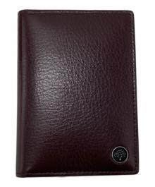 MULBERRY（マルベリー）の古着「二つ折り財布 / パスケース」｜ブラウン